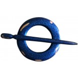 Forcella scialle Circular Blu