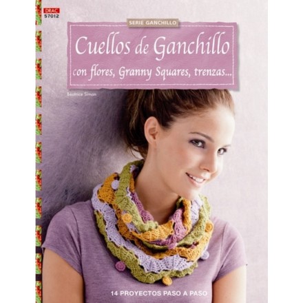 Cuellos De Ganchillo Con Flores, Granny Squares, Trenzas...