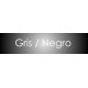 Gris / Negro